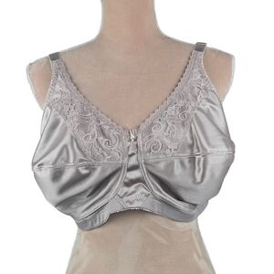 NWT Trulife Barbara Lace Accent 210 Softcup Mastectomy Bra Size 44DD
